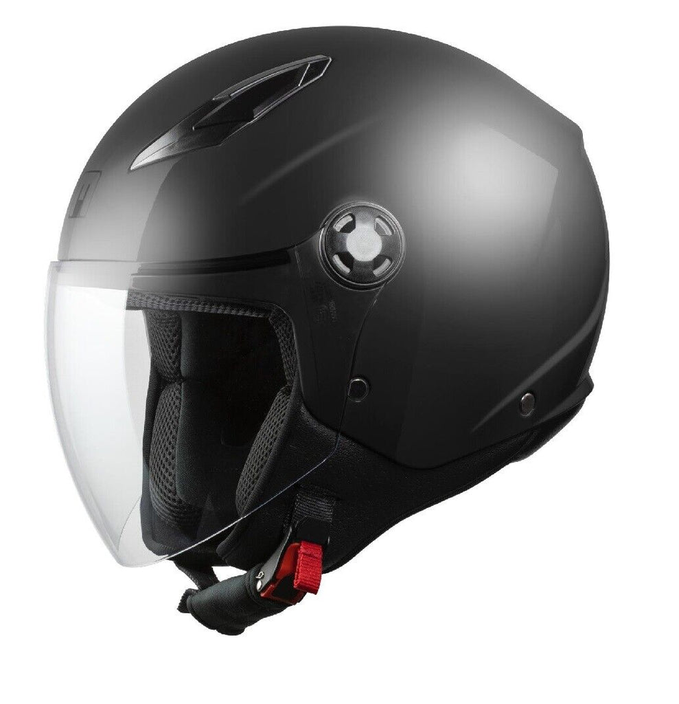 CASCO JET STAR MATT BLACK TG.L ECE22.06