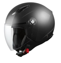 Carica l&#39;immagine nel visualizzatore di Gallery, CASCO JET STAR MATT BLACK TG.XL ECE22.06