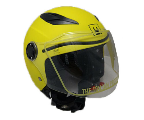 CASCO PLAY BIMBO GIALLO FLUO MATT TG.M