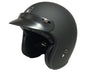 CASCO JET H-EASY MATT BLACK TAGLIA XXL