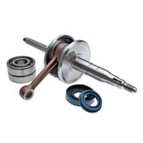 ALBERO MOTORE COMPLETO ADATTABILE SCOOTER MINARELLI 50CC MOTORE ORIZZONTALE TOP PERFORMANCES CON CUSCINETTI E PARAOLI BANCO