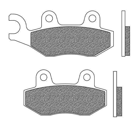 SERIE PASTIGLIE FRENO ANT RX-SX 125