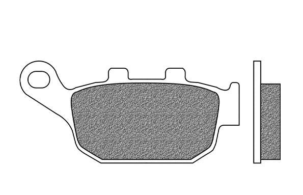 SERIE PASTIGLIE FRENO POST FZ6 600 09