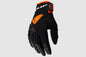 GUANTI 'MURIA' NERI/ARANCIONE FLUO TG.M