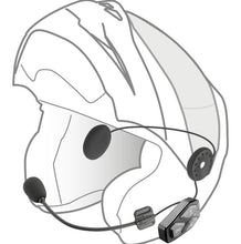 Carica l&#39;immagine nel visualizzatore di Gallery, INTERFONO BLUETOOTH 5.1 U-COM 3 1PZ