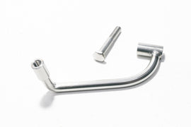 STAFFA SX INOX LUCIDO X FISSAG.SPECCHIO