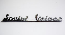 TARGHETTA POST SPRINT VESPA SPRINT