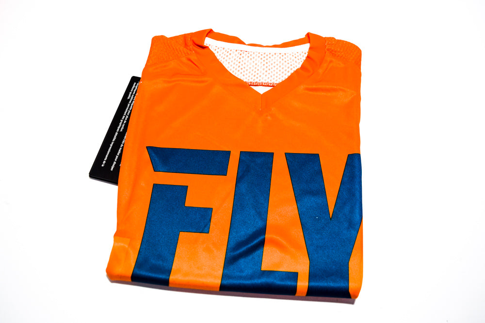 MAGLIA CROSS LITE ARANCIONE/BLU TG.M