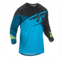 MAGLIA CROSS F-16 BLU/NERO/FLUO TG.M