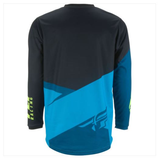 MAGLIA CROSS F-16 BLU/NERO/FLUO TG.M