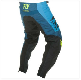 PANTALONE CROSS F-16 BLU/NERO/FLUO TG.32