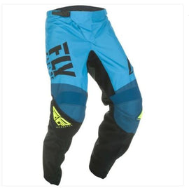 PANTALONE CROSS F-16 BLU/NERO/FLUO TG.34