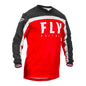 MAGLIA CROSS F.16 ROSSO-NERO TG M