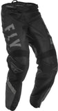 PANTALONI CROSS F-16 NERO GRIGIO TG.32 100% Poliestere