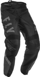 PANTALONI CROSS F-16 NERO/GRIGIO TG.34