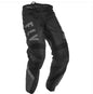 PANTALONI CROSS F-16 NERO/GRIGIO TG.36