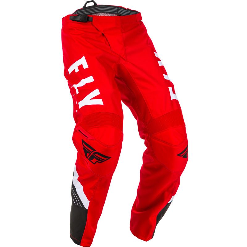 PANTALONI CROSS F-16 ROSSO/NERO/BI TG.34