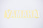 SCRITTA ADESIVA YAMAHA YZF-R6 03-05